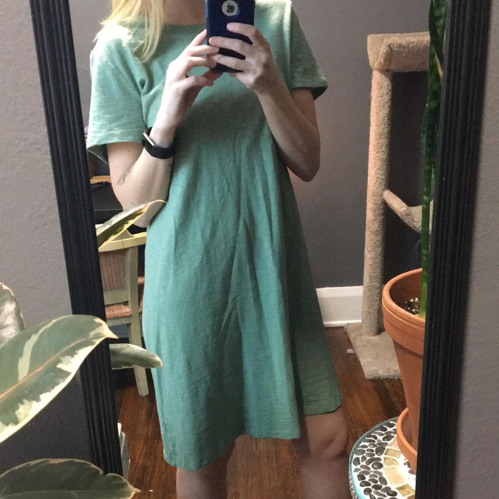 *2 for $20* Green T-Shirt Dress